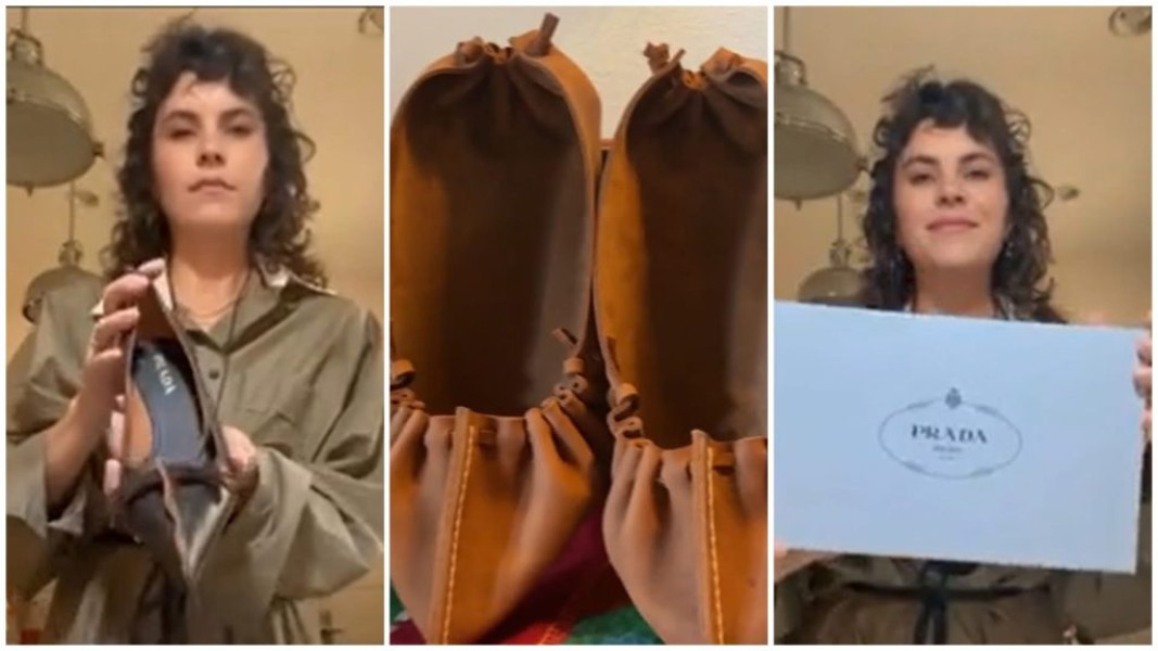 Un model Prada de pantofi, acuzat că imită opinci tradiționale românești