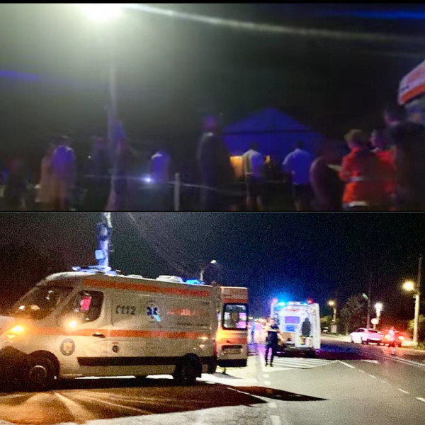 Accident pe DN 76 în județul Hunedoara cu două persoane rănite