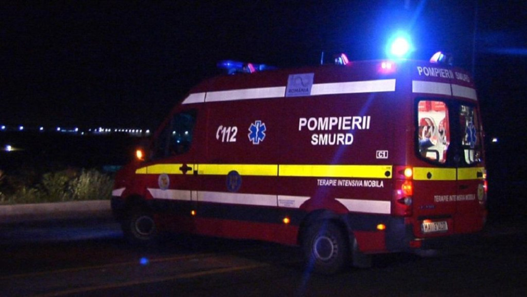 Un bărbat s-a răsturnat cu mașina pe DJ 693B în județul Timiș