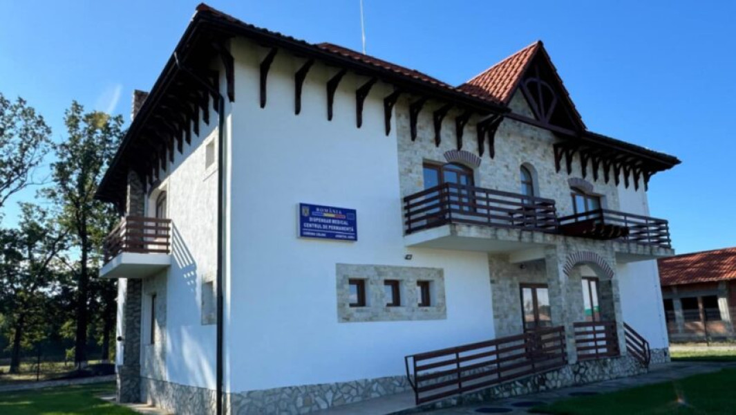 Comuna Câlnic beneficiază de un nou dispensar modern cu centru de permanență