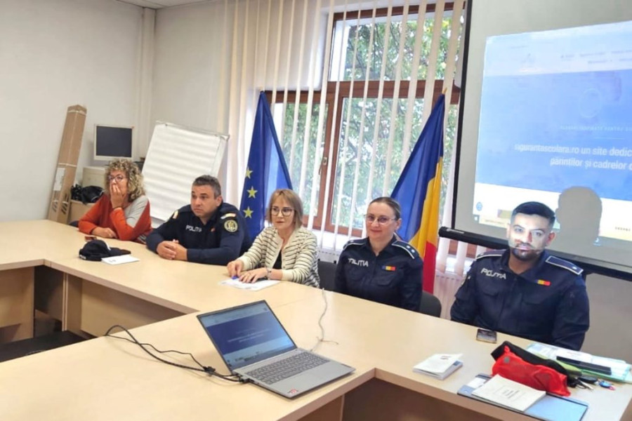 Campanie împotriva violenței și consumului de droguri pentru tinerii din Gorj