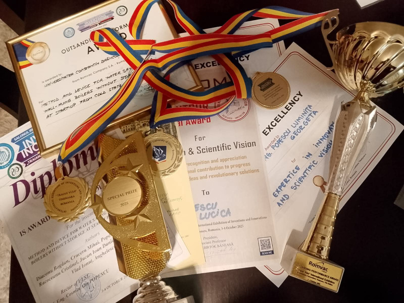 Universitatea „Constantin Brâncuși” din Târgu Jiu, medaliată cu aur la Salonul Internațional de Invenții