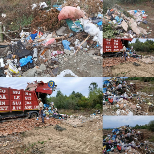 Anchetă în Gorj: deșeuri menajere îngropate ilegal pe platformă autorizată