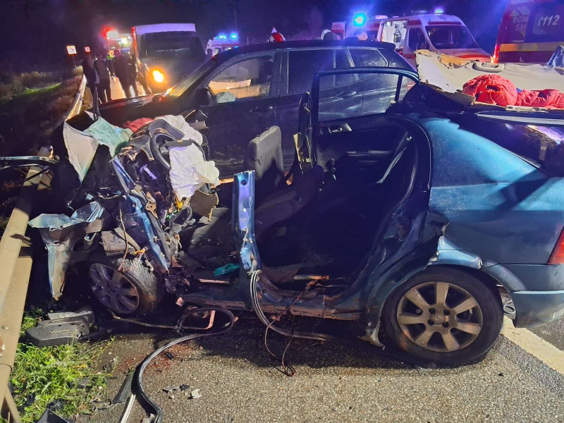 Un bărbat a murit într-un accident pe DN1C, în Livada, județul Cluj