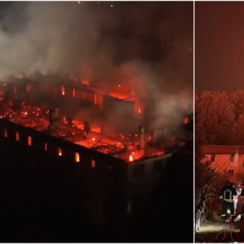 Incendiu devastator la mănăstirea Bernaga din nordul Italiei, loc încărcat de istorie religioasă