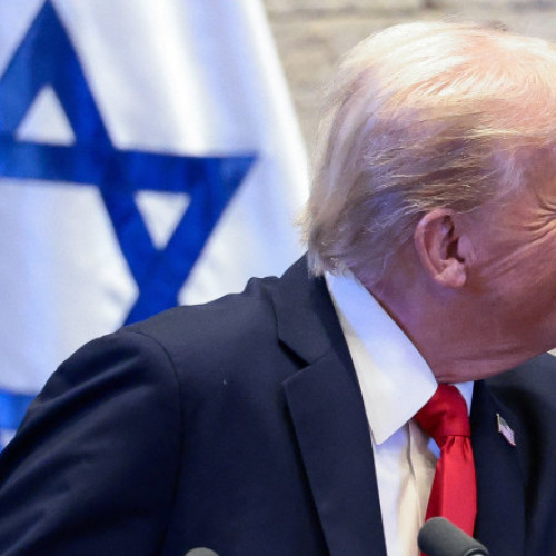 Donald Trump întrerupt în Knesset de deputați care au cerut recunoașterea statului Palestina