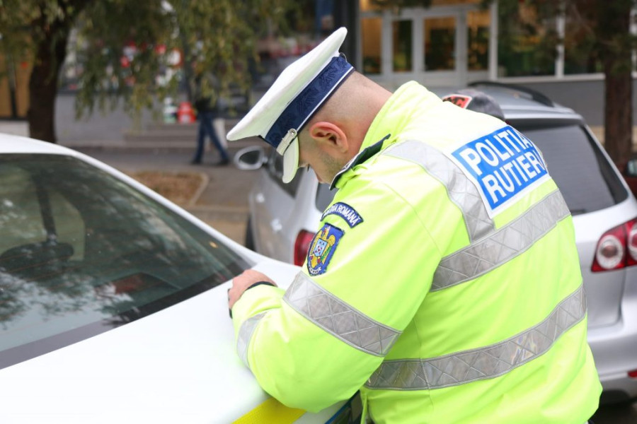 Șofer prins băut la volan pe DJ 663A în județul Gorj