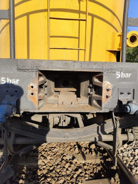 Tren de marfă s-a rupt în două în stația Atârnați din județul Teleorman