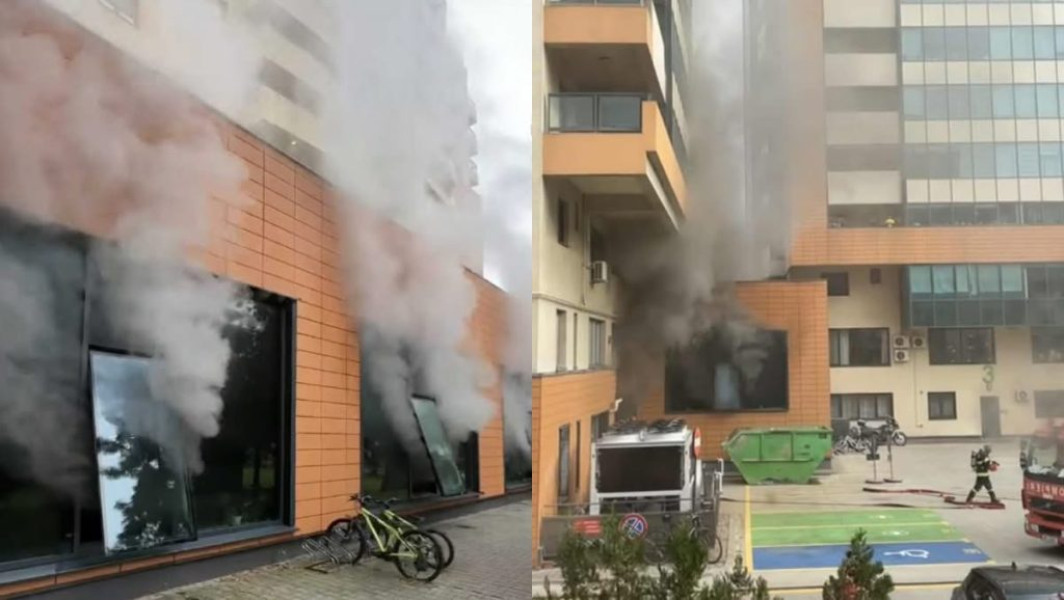 Incendiu la un centru spa de pe Calea Plevnei din Sector 6, evacuări și intervenție amplă