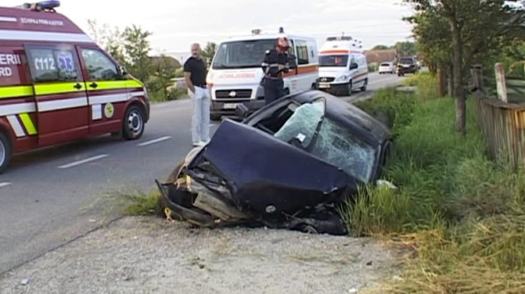 Tânăr din Dâmbovița a intrat în coliziune după ce a fost prins sub influența alcoolului și drogurilor