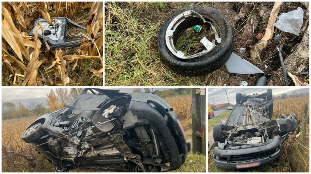Tânără de 22 de ani moartă într-un accident rutier pe drumul județean 191/F
