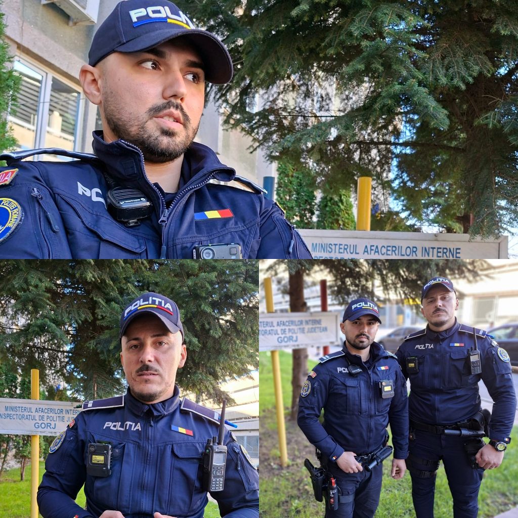 Doi polițiști din Târgu Jiu au salvat un bărbat căzut în râul Jiu