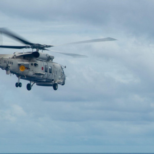 Mister în jurul prăbușirii în Pacific a două elicoptere militare japoneze - 10 nave și 5 avioane în căutarea echipajelor de la bord