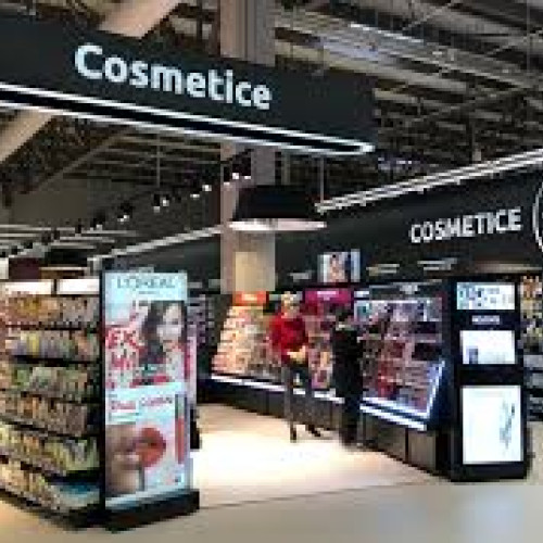 Două tinere prinse furând produse cosmetice într-un hypermarket din Târgu Jiu