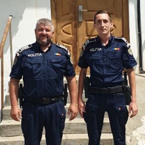 Doi polițiști au salvat un doljean de la sinucidere