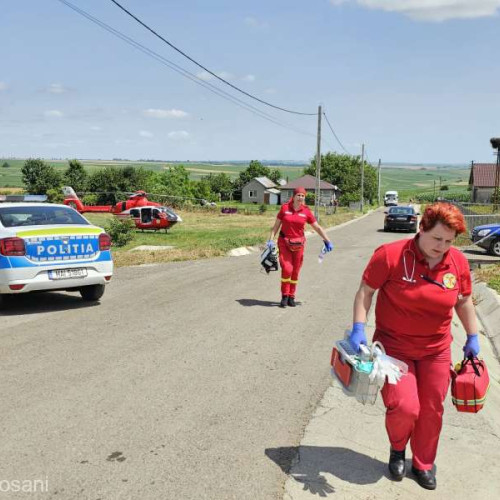 Patru bărbați au căzut într-un bazin de decantare la o fabrică de lactate din Ibănești