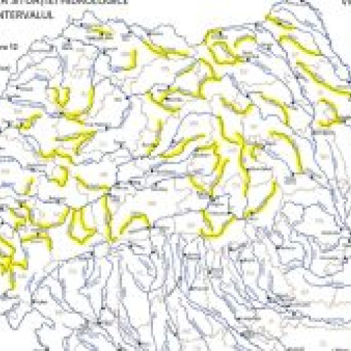 Avertizare hidrologică pentru mai multe județe din România