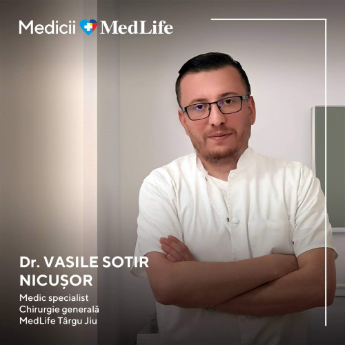 Medicul Vasile Sotir Nicusor se alătură echipei MedLife Târgu Jiu