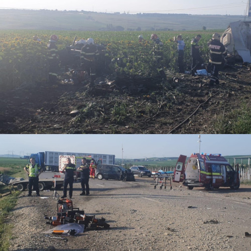 Accident devastator în Suceava: trei adulți și doi minori au pierdut viața