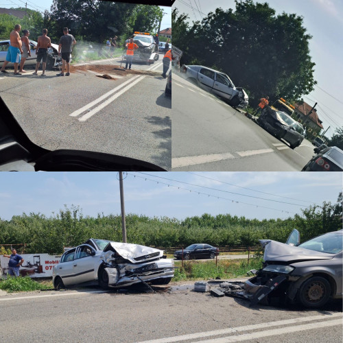 Accident rutier grav în satul Cornesti, cu șase victime