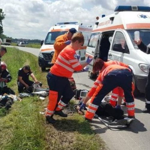 Accident grav în localitatea Mănăștiur: o fetiță de 13 ani rănită