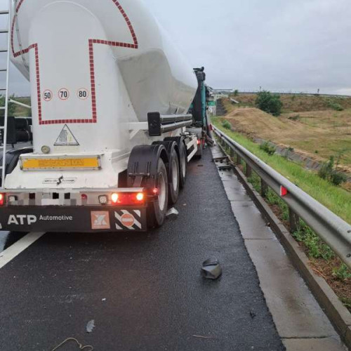 Accident mortal pe autostrada A1 între Sebeș și Deva